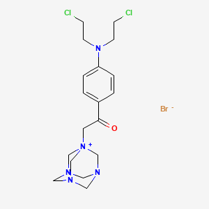 molecular formula C18H26BrCl2N5O B1666104 AT 584 CAS No. 16810-17-6