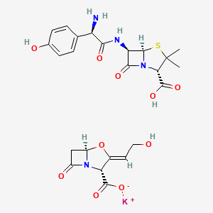 molecular formula C24H27KN4O10S B1666128 Augmentin CAS No. 74469-00-4