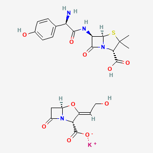 molecular formula C24H27KN4O10S B1666128 Clavamox CAS No. 74469-00-4