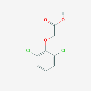 molecular formula C8H6Cl2O3 B166613 (2,6-Dichlorophenoxy)acetic acid CAS No. 575-90-6