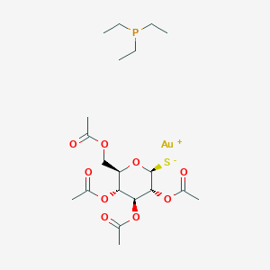 molecular formula C20H34AuO9PS B1666135 Auranofin CAS No. 34031-32-8