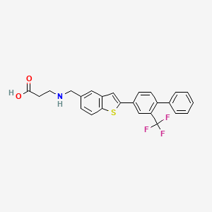 molecular formula C25H20F3NO2S B1666138 AUY954 