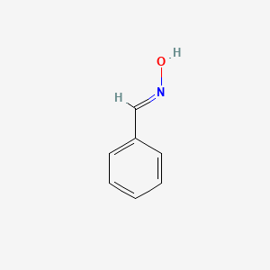 molecular formula C7H7NO B1666162 Benzaldoxime CAS No. 932-90-1