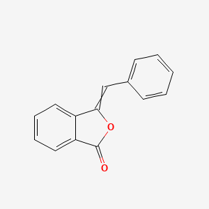 molecular formula C15H10O2 B1666163 Benzalphthalide CAS No. 575-61-1