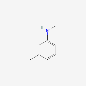 molecular formula C8H11N B1666196 N-Methyl-m-toluidine CAS No. 696-44-6