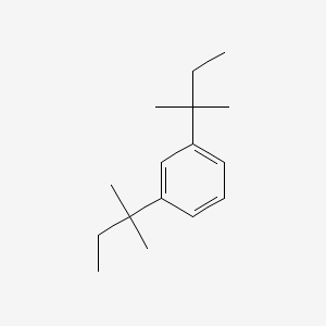B1666197 Benzene, 1,3-bis(1,1-dimethylpropyl)- CAS No. 3370-27-2