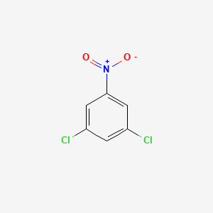 molecular formula Cl2C6H3NO2<br>C6H3Cl2NO2 B1666198 3,5-Dichloronitrobenzene CAS No. 618-62-2