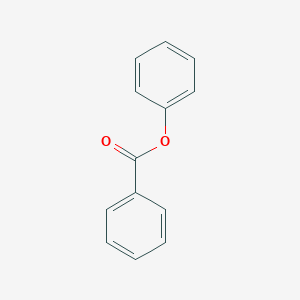 molecular formula C13H10O2 B166620 苯基苯甲酸酯 CAS No. 93-99-2
