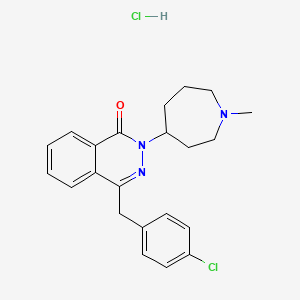 molecular formula C22H25Cl2N3O B1666251 Azelastine hydrochloride CAS No. 79307-93-0