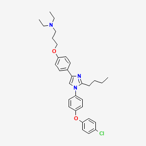 molecular formula C32H38ClN3O2 B1666252 Azeliragon CAS No. 603148-36-3