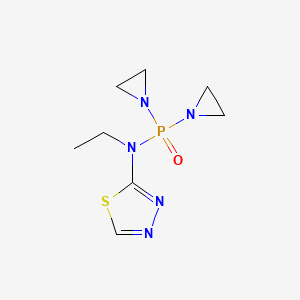 molecular formula C8H14N5OPS B1666256 Azetepa CAS No. 125-45-1