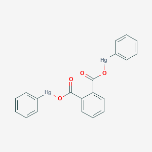 molecular formula C20H14Hg2O4 B166626 Mersolite 37 CAS No. 84-70-8