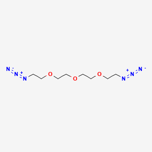 molecular formula C8H16N6O3 B1666261 Azido-PEG3-azide CAS No. 101187-39-7