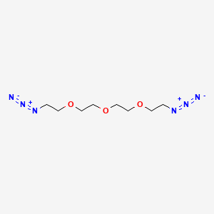 molecular formula C8H16N6O3 B1666261 1,11-Diazido-3,6,9-trioxaundecane CAS No. 101187-39-7