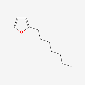 molecular formula C11H18O B1666270 2-Heptylfuran CAS No. 3777-71-7