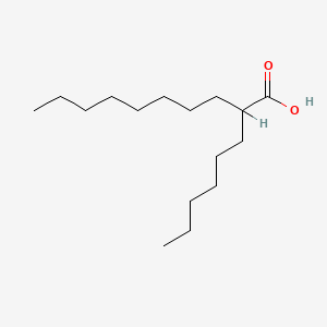 molecular formula C16H32O2 B1666272 2-Hexyldecanoic acid CAS No. 25354-97-6
