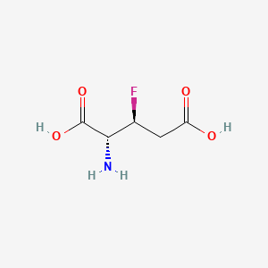 molecular formula C5H8FNO4 B1666281 3-Fluoroglutamate CAS No. 97315-76-9
