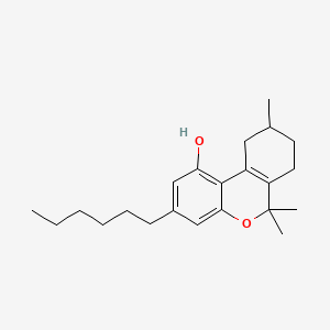 molecular formula C22H32O2 B1666284 合成六氢大麻酚 CAS No. 117-51-1