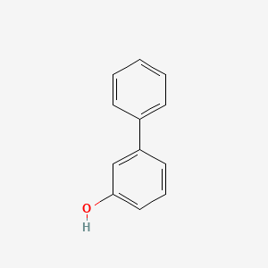 molecular formula C12H10O B1666291 3-Phenylphenol CAS No. 580-51-8