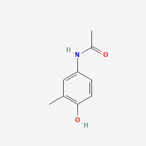 molecular formula C9H11NO2 B1666299 乙酰胺，N-(4-羟基-3-甲基苯基)- CAS No. 16375-90-9