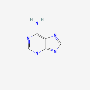 molecular formula C6H7N5 B1666300 3-Methyladenine CAS No. 5142-23-4