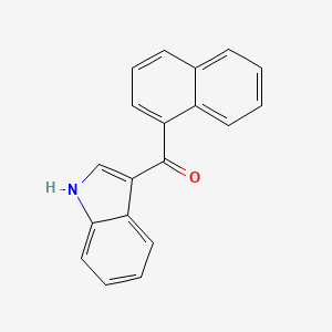 molecular formula C19H13NO B1666303 3-Naphthoylindole CAS No. 109555-87-5