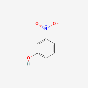 molecular formula C6H5NO3 B1666305 3-Nitrophenol CAS No. 554-84-7