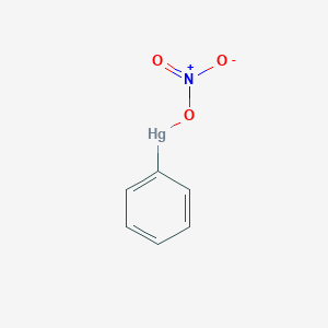 molecular formula C6H5HgNO3 B166631 Phe-Mer-Nite CAS No. 55-68-5