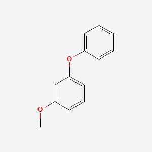 molecular formula C13H12O2 B1666310 1-Methoxy-3-phenoxybenzene CAS No. 1655-68-1