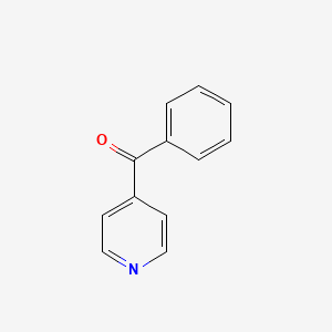 molecular formula C12H9NO B1666322 4-Benzoylpyridine CAS No. 14548-46-0