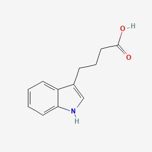 molecular formula C12H13NO2 B1666334 Indole-3-Butyric Acid CAS No. 133-32-4
