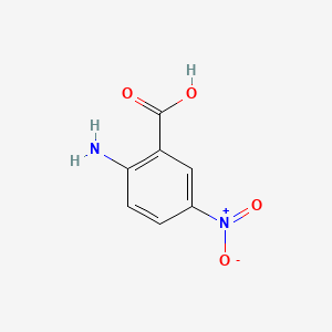 molecular formula C7H6N2O4 B1666348 2-Amino-5-nitrobenzoic acid CAS No. 616-79-5