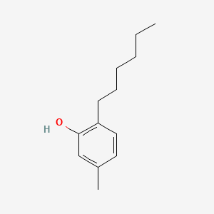 molecular formula C13H20O B1666352 6-Hexyl-m-cresol CAS No. 39236-85-6