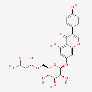 molecular formula C24H22O13 B1666353 Malonylgenistin CAS No. 51011-05-3