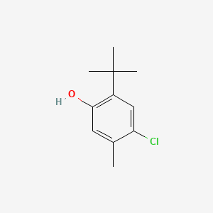 molecular formula C11H15ClO B1666354 6-tert-Butyl-4-chloro-m-cresol CAS No. 30894-16-7