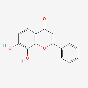 molecular formula C15H10O4 B1666355 7,8-Dihydroxyflavone CAS No. 38183-03-8
