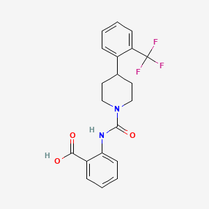 molecular formula C20H19F3N2O3 B1666370 A 1120 CAS No. 1152782-19-8