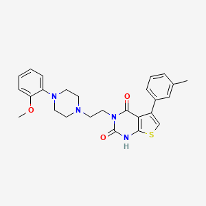 molecular formula C26H28N4O3S B1666375 A-123189 