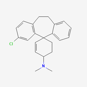 molecular formula C22H24ClN B1666382 A 23887 CAS No. 61955-05-3