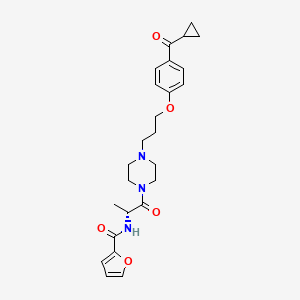 molecular formula C25H31N3O5 B1666385 A-317920 CAS No. 360551-59-3