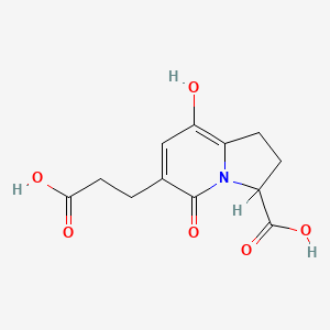 molecular formula C12H13NO6 B1666400 A 58365A CAS No. 87896-52-4