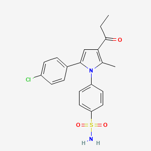 molecular formula C20H19ClN2O3S B1666414 A-867744 CAS No. 1000279-69-5