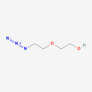 molecular formula C4H9N3O2 B1666423 2-(2-Azidoethoxy)ethanol CAS No. 139115-90-5