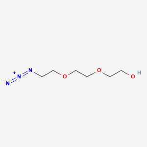 molecular formula C6H13N3O3 B1666427 2-[2-(2-Azidoethoxy)ethoxy]ethanol CAS No. 86520-52-7