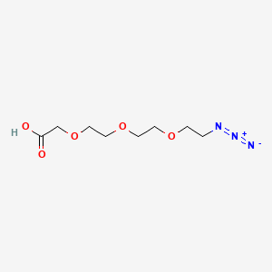 molecular formula C8H15N3O5 B1666429 N3-PEG3-CH2COOH CAS No. 172531-37-2