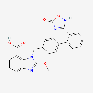 molecular formula C25H20N4O5 B1666440 Azilsartan CAS No. 147403-03-0