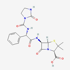 molecular formula C20H23N5O6S B1666447 Azlocillin CAS No. 37091-66-0