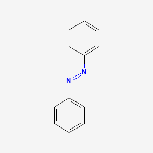 molecular formula C12H10N2 B1666449 Azobenzene CAS No. 103-33-3
