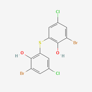 molecular formula C12H6Br2Cl2O2S B1666457 A 9387 CAS No. 3161-15-7