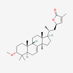 molecular formula C31H48O4 B1666467 Abieslactone CAS No. 33869-93-1